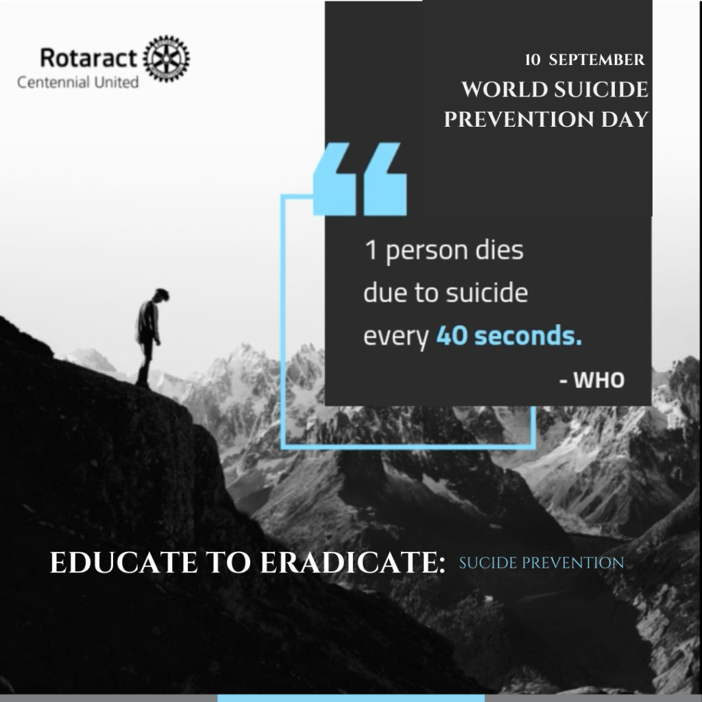 EDUCATE TO ERADICATE: Suicide Prevention